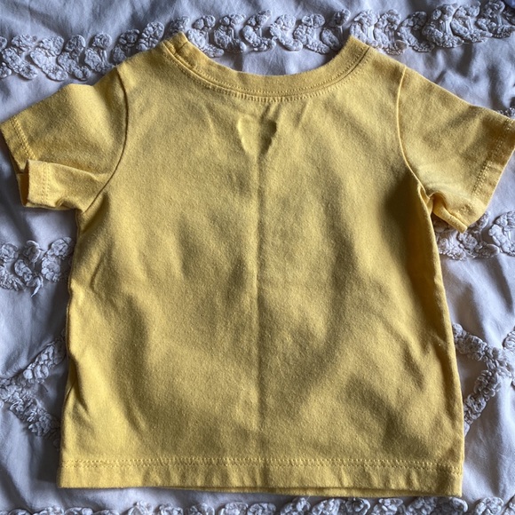 Garanimals 6-9 months yellow boy/girl t-shirt. EUC! - Picture 4 of 4